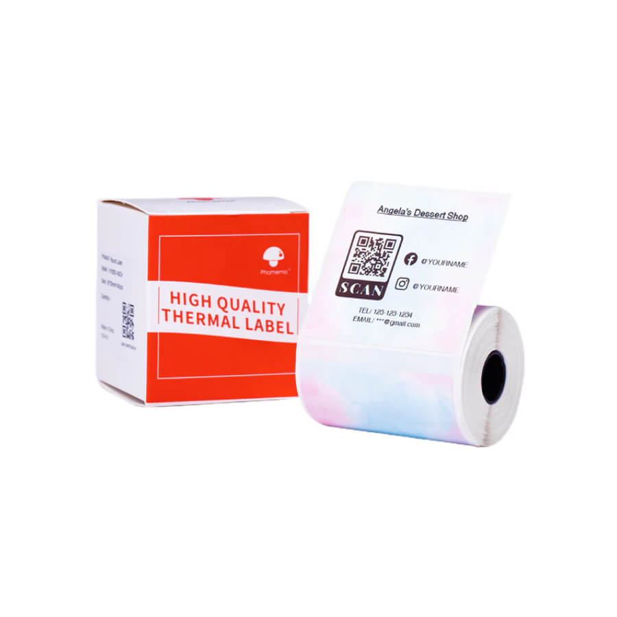 لیبل رنگارنگ پرینتر لیبل زن حرارتی Phomemo