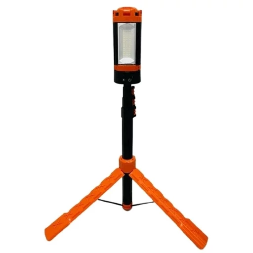 چراغ کمپینگ پایه دار 2500 لومن شارژی تاشو...