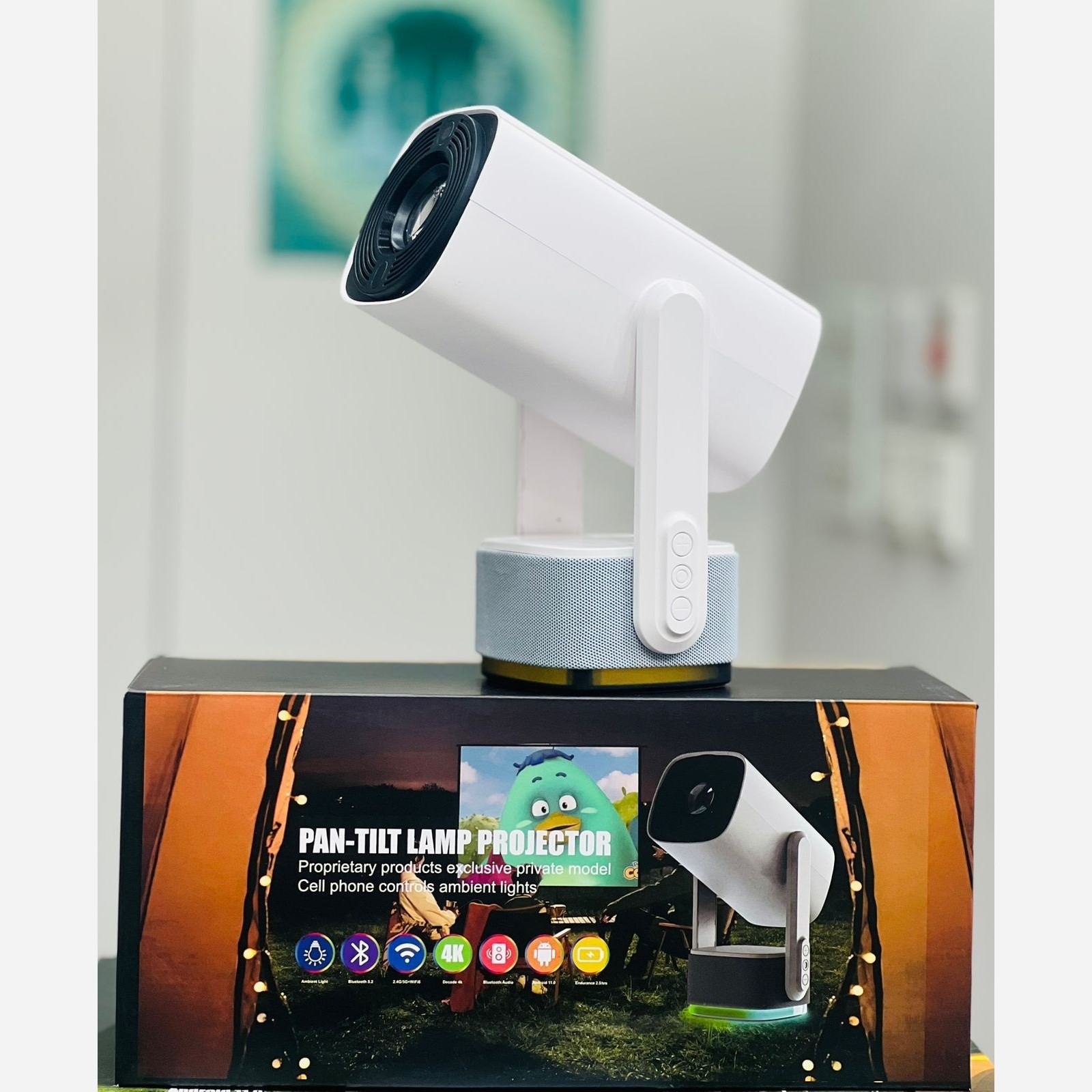 ویدیو پروژکتور 4K شارژی قابل حمل K2 –...