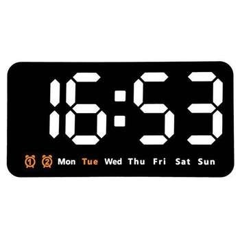 ساعت دیجیتال LED رومیزی و دیواری مدل DS-6638