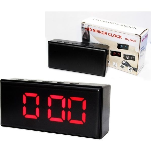 ساعت LED رومیزی دیجیتال زنگ دار NA-6093