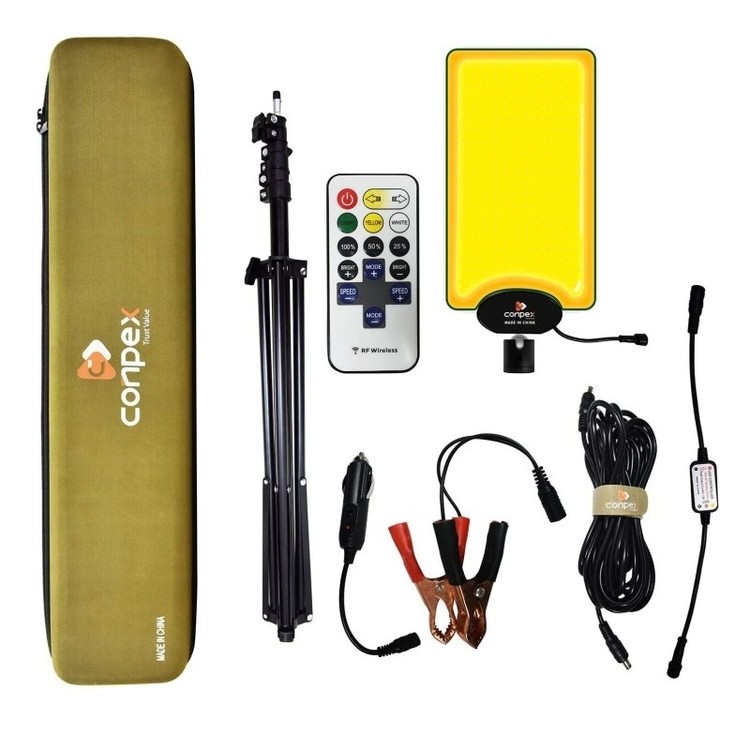 چراغ کمپینگ COB لنسری (فیش لایت – تلسکوپی)...