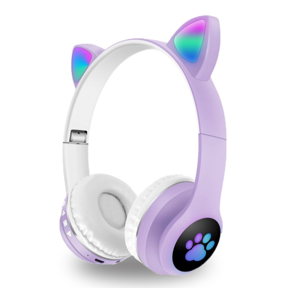 هدفون بلوتوثی گربه ای MZ