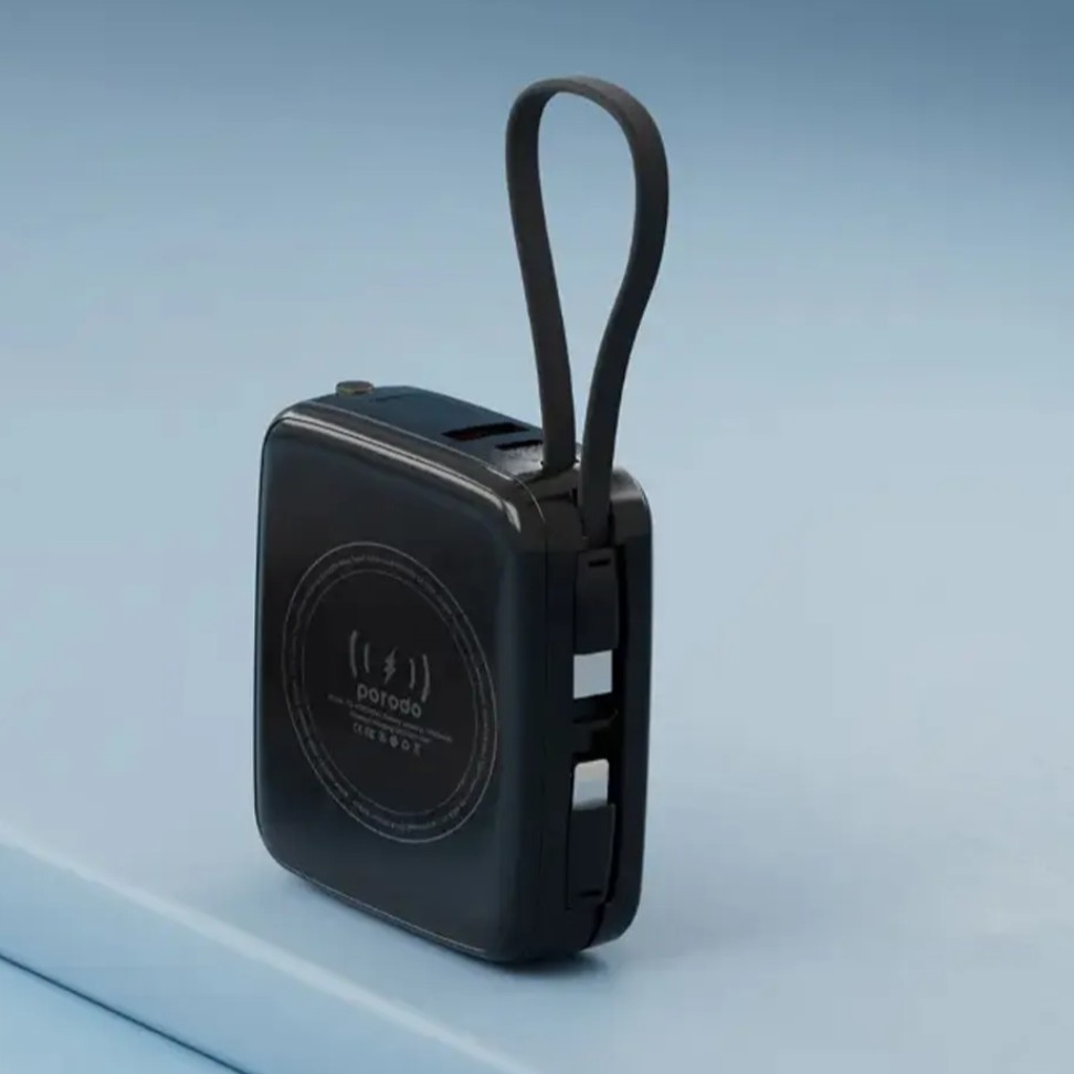 پاوربانک 10000 میلی آمپری پرادو با قابلیت شارژ...