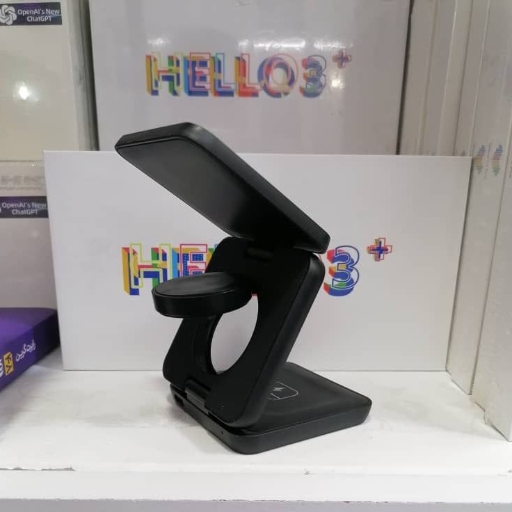 شارژر وایرلس سه منظوره