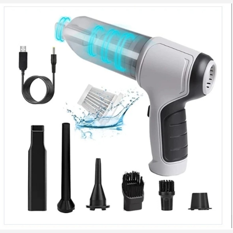 جارو شارژی پرقدرت دمنده مکنده 6 سر 120...