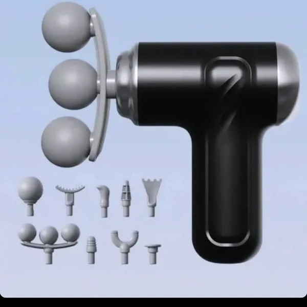 ماساژور تفنگی مدل LM130 گیربکس هوشمند شش سرعته...